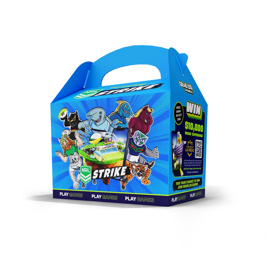 NRL Kids Meal Box