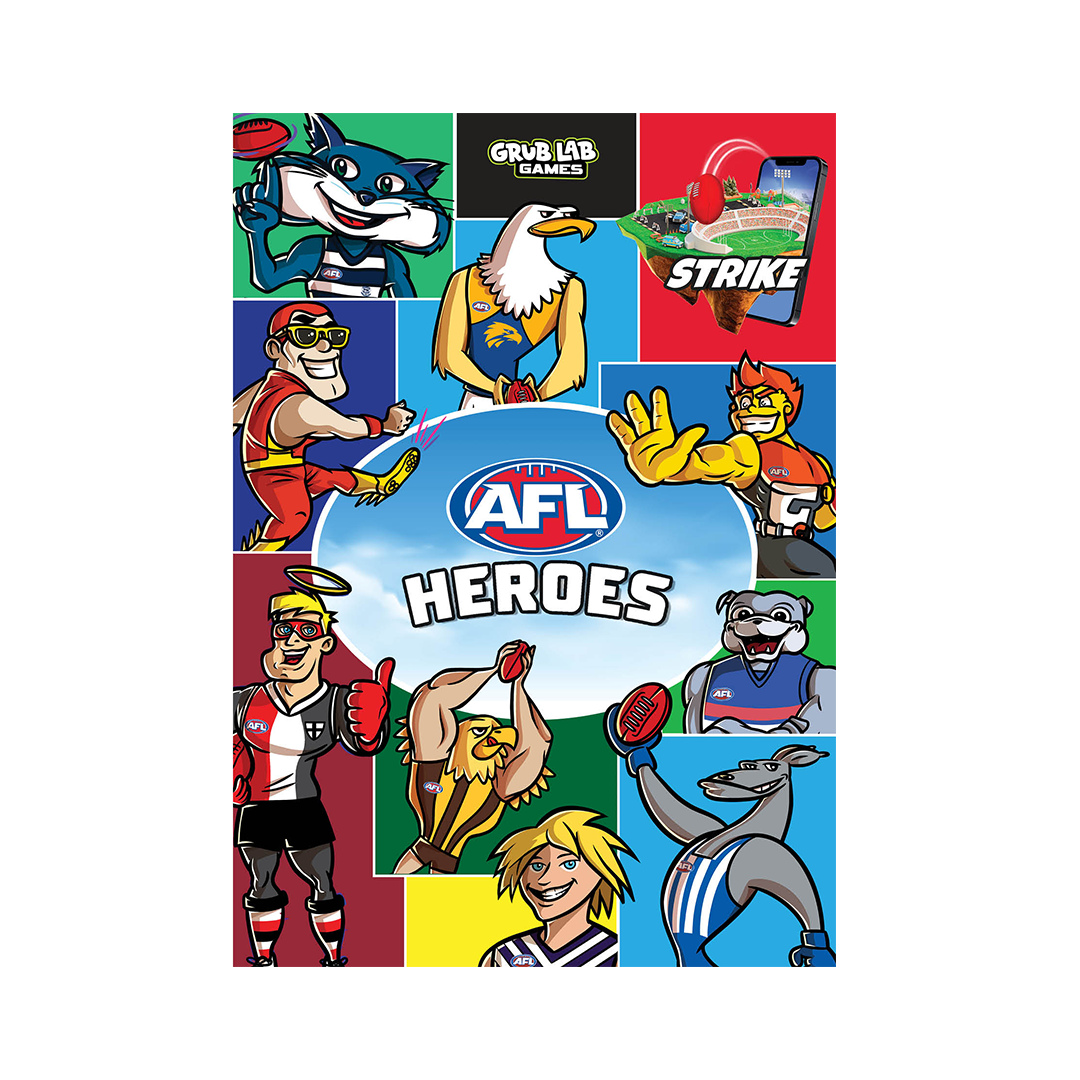 AFL - Grub Lab Customisable Activity Booklets (A4 4pp)