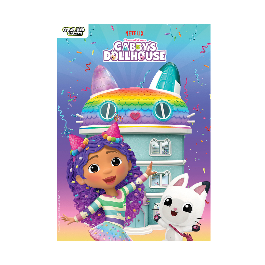Gabby’s Dollhouse - Grub Lab Customisable Activity Menu (A4 4pp)