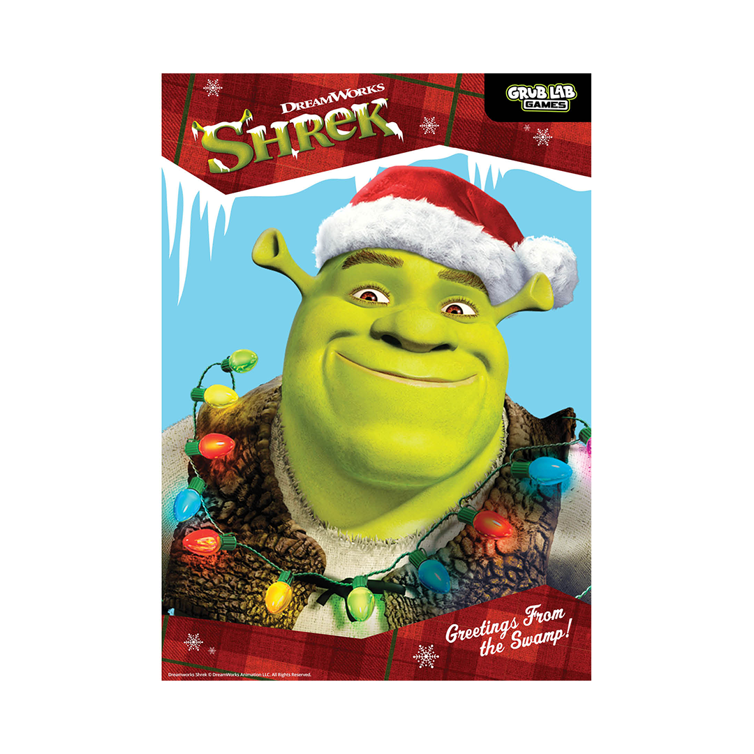 Shrek Holidays - Grub Lab Customisable Activity Menu (A4 4pp)