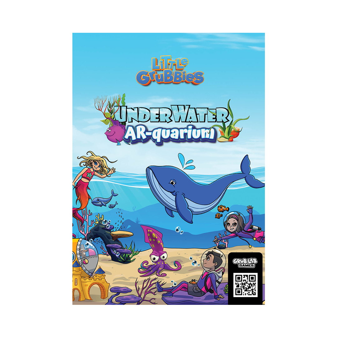 Little Grubbies: Underwater - Grub Lab Customisable Activity Booklets A4 4pp